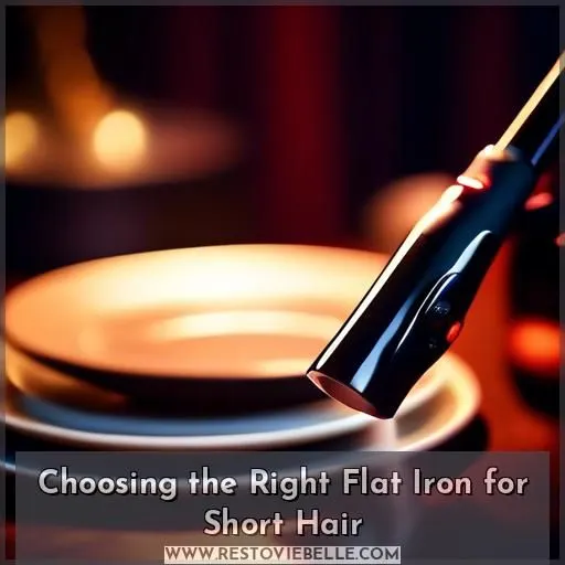 Choosing the Right Flat Iron for Short Hair