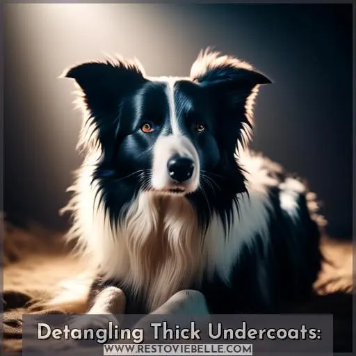 Detangling Thick Undercoats: