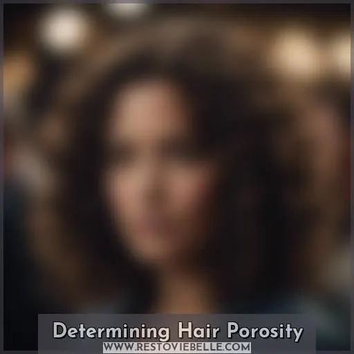 Determining Hair Porosity