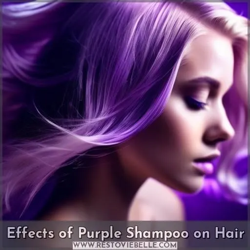 Effects of Purple Shampoo on Hair