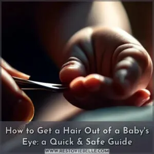 how to get a hair out of a babys eye