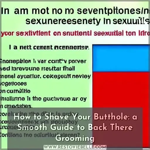 how to shave your butthole