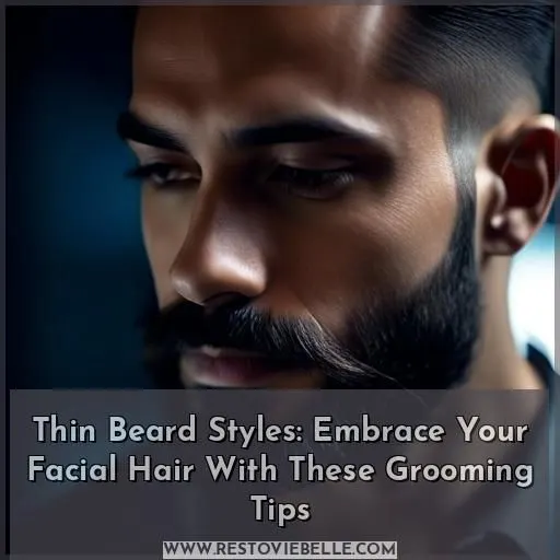 how to style a thin beard