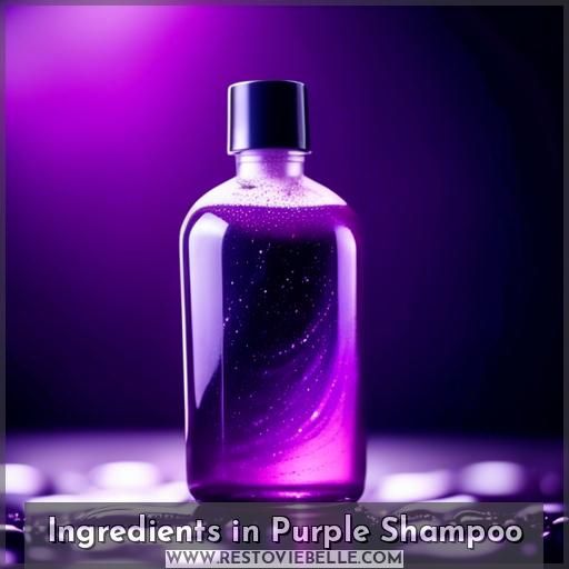 Ingredients in Purple Shampoo