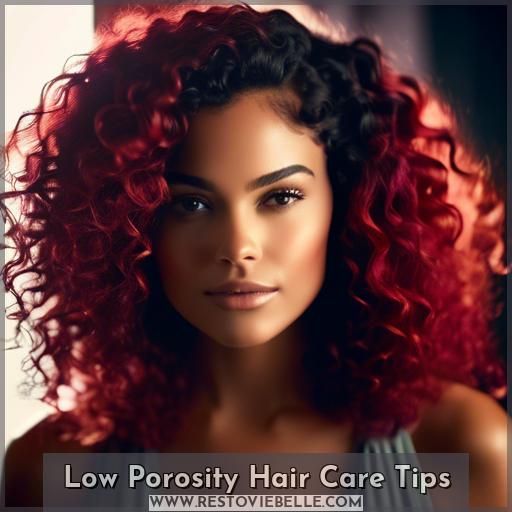 Low Porosity Hair Care Tips