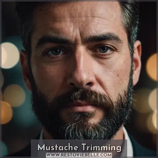 Mustache Trimming