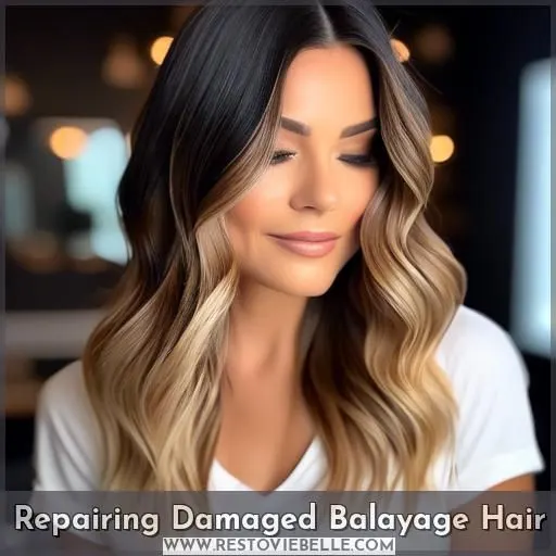 Repairing Damaged Balayage Hair