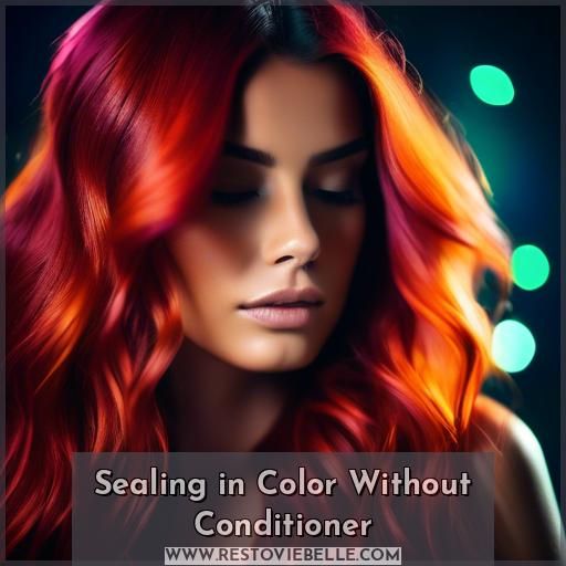 Sealing in Color Without Conditioner