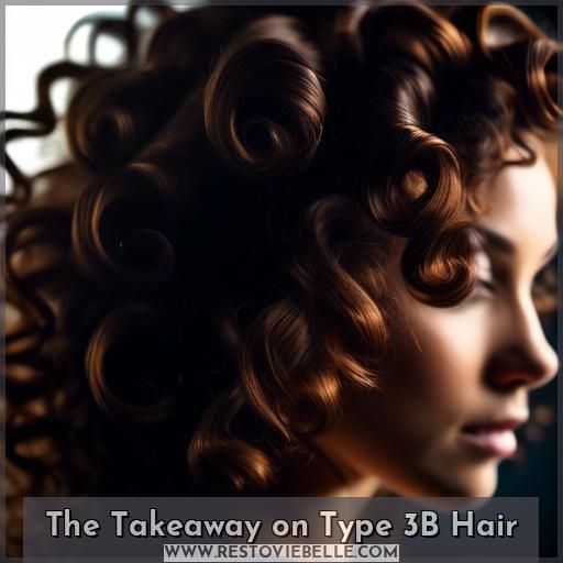 The Takeaway on Type 3B Hair