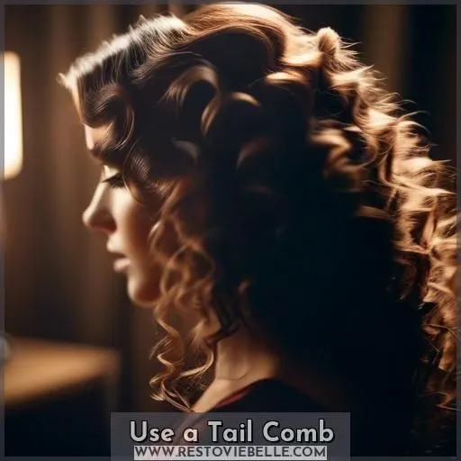 Use a Tail Comb