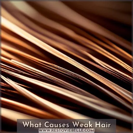 What Causes Weak Hair