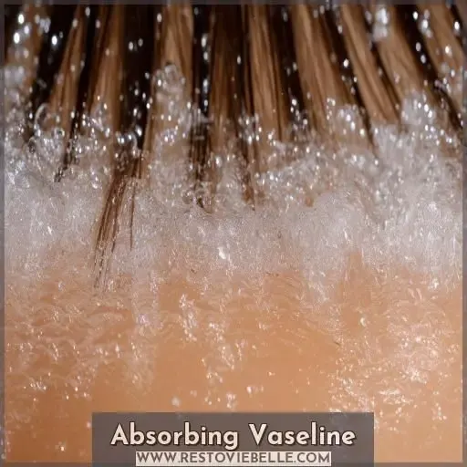 Absorbing Vaseline