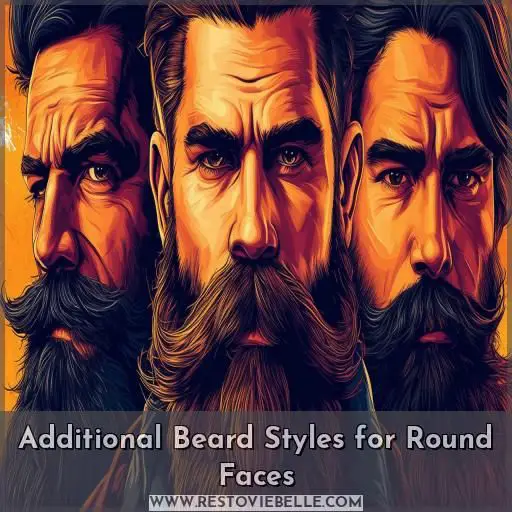 Additional Beard Styles for Round Faces