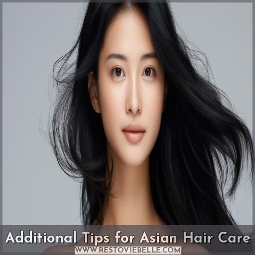 Additional Tips for Asian Hair Care