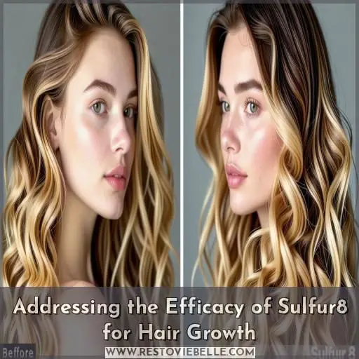 Addressing the Efficacy of Sulfur8 for Hair Growth