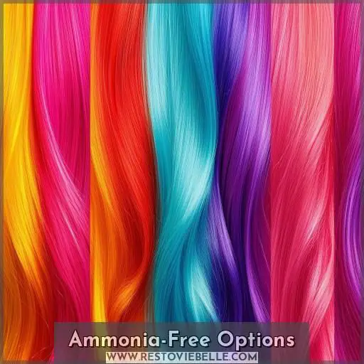 Ammonia-Free Options