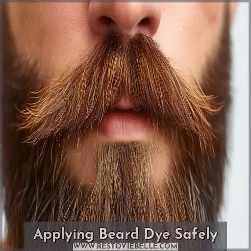 Applying Beard Dye Safely