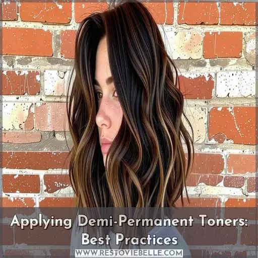 Applying Demi-Permanent Toners: Best Practices