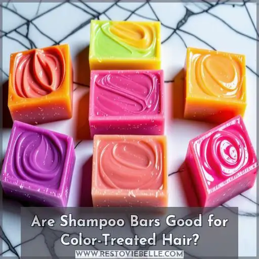 Are Shampoo Bars Good for Color-Treated Hair