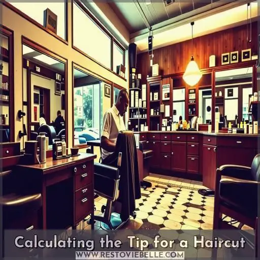 Calculating the Tip for a Haircut