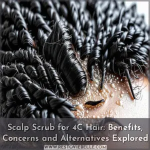can i use scalp scrub on 4c african american hair