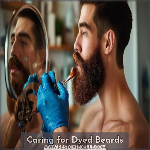 Caring for Dyed Beards