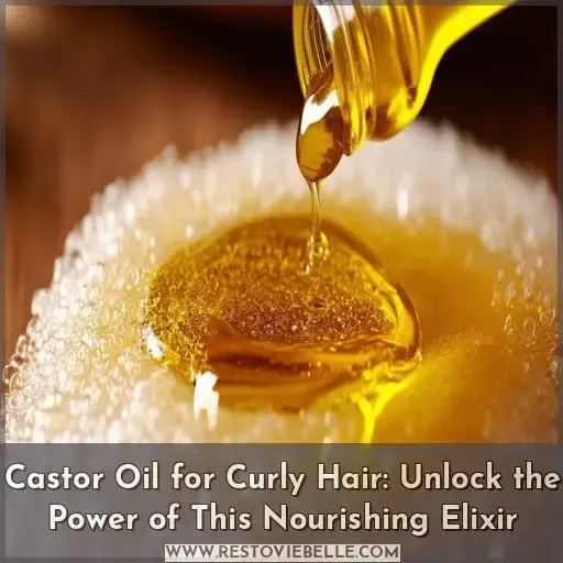 castor oil for curly hair