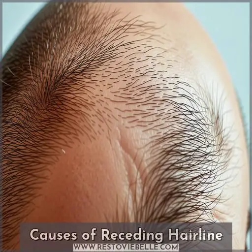 Causes of Receding Hairline