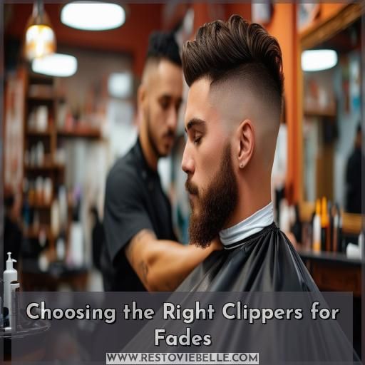 Choosing the Right Clippers for Fades