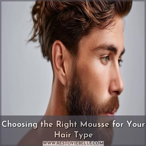 Choosing the Right Mousse for Your Hair Type