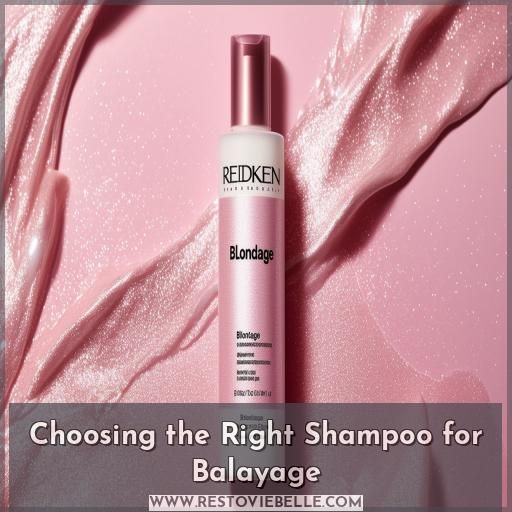 Choosing the Right Shampoo for Balayage