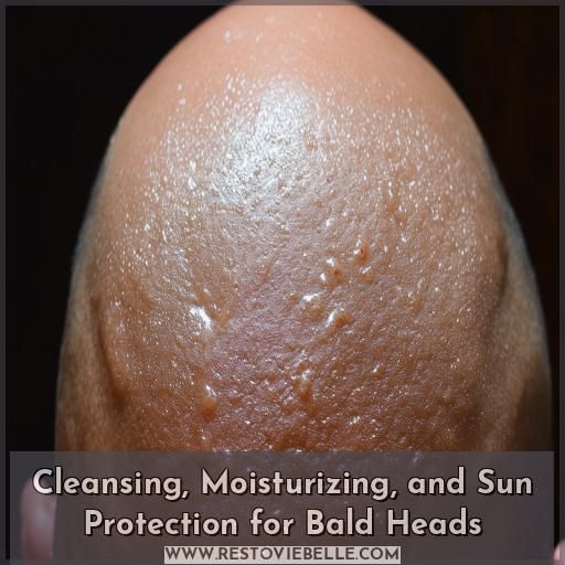 Cleansing, Moisturizing, and Sun Protection for Bald Heads