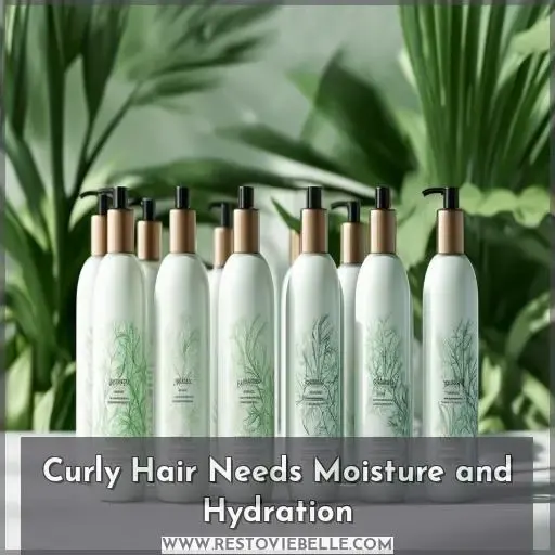 Curly Hair Needs Moisture and Hydration
