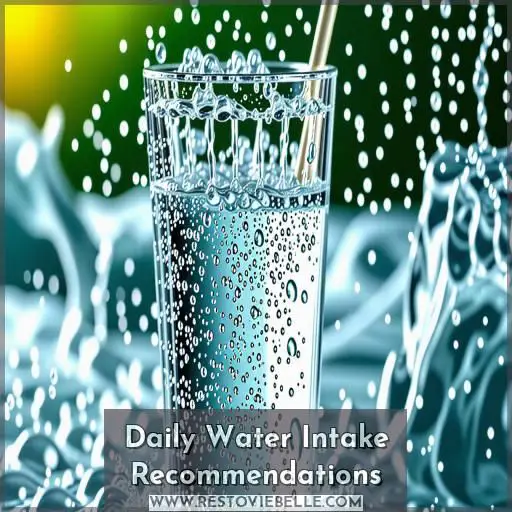 Daily Water Intake Recommendations