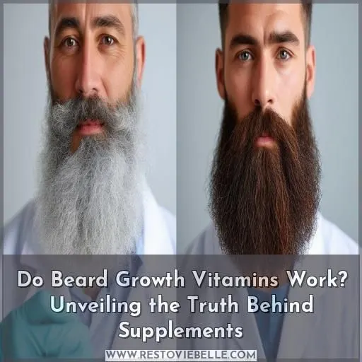 do beard growth vitamins work
