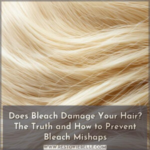 does bleach damage your hair