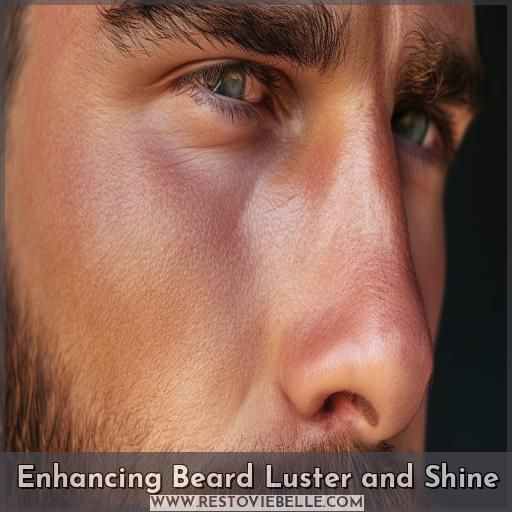Enhancing Beard Luster and Shine