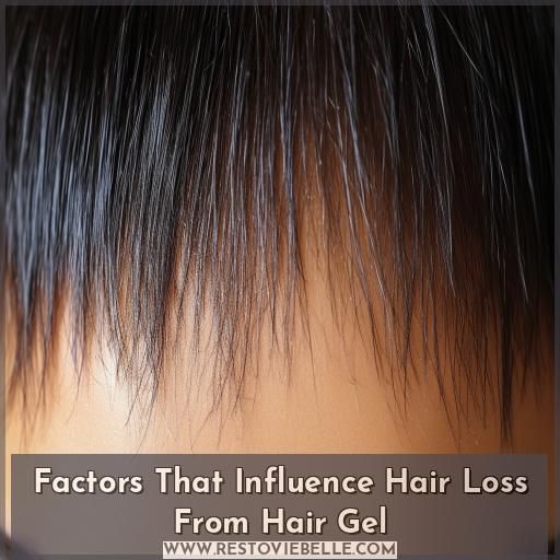 Factors That Influence Hair Loss From Hair Gel