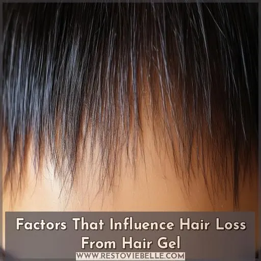 Factors That Influence Hair Loss From Hair Gel