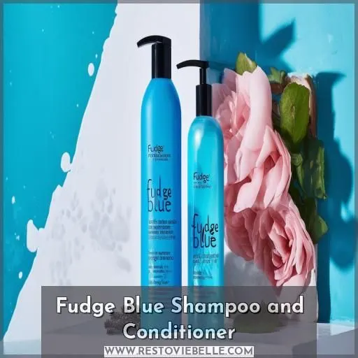 Fudge Blue Shampoo and Conditioner