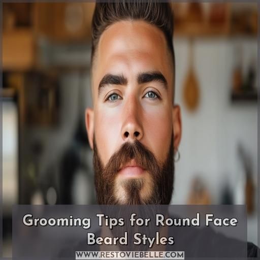 Grooming Tips for Round Face Beard Styles
