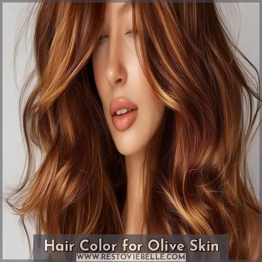 Hair Color for Olive Skin