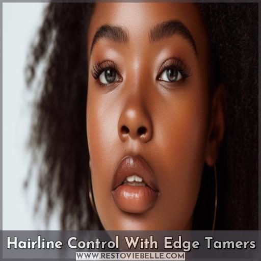 Hairline Control With Edge Tamers
