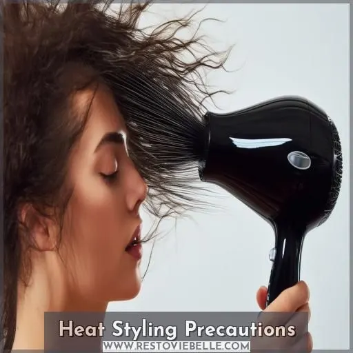 Heat Styling Precautions