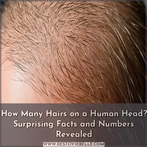 how many hairs on a human head