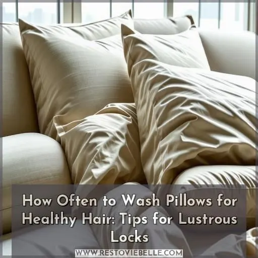 how often to wash pillows for healthy hair