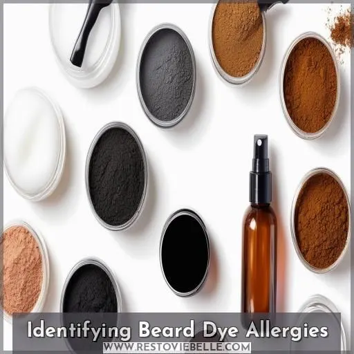 Identifying Beard Dye Allergies