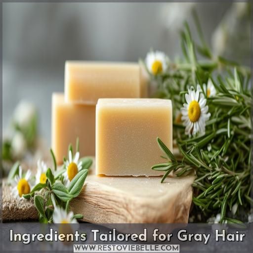 Ingredients Tailored for Gray Hair