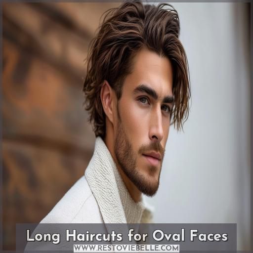 Long Haircuts for Oval Faces
