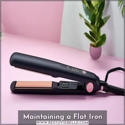 Maintaining a Flat Iron